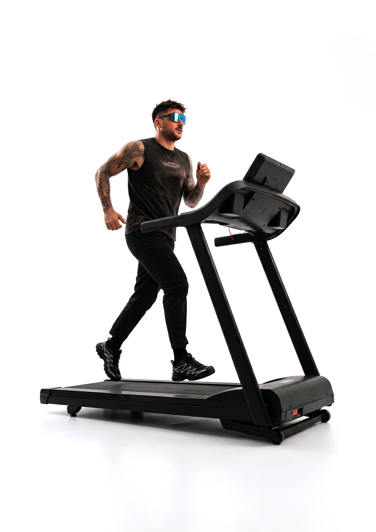 Runner on a treadmill